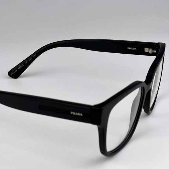 Prada PRA09V 12P1O1 BRAND NEW Eyeglasses Matte Black Square Unisex - Picture 9 of 11